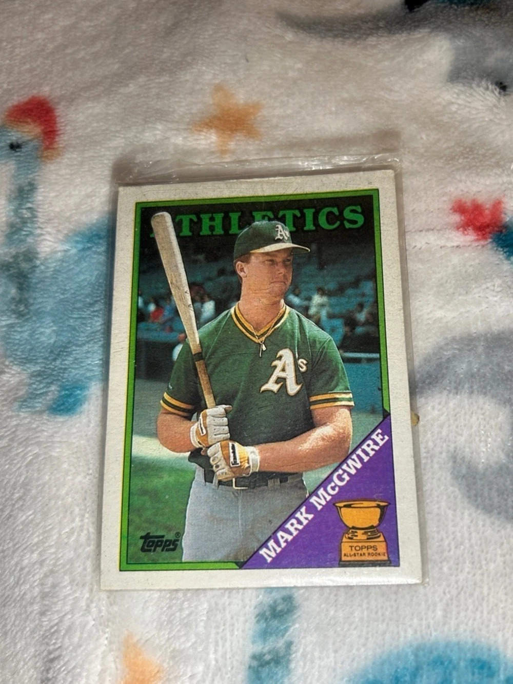 Topps Mark McGwire 1985 Topps 580 Baseball Trading Card #580